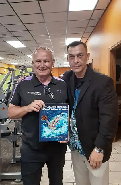 Fitness and training the Veteran David Haave shares the new Spring Break to Mars book -- David Haave